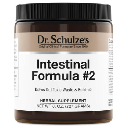 Dr. Schulze's Intestinal Formula 2 - Cleansing Supplement for Colon Health Support - Supports Daily Elimination - Plant-Based Herbal Supplement - Gluten-Free & Vegan - 8 oz - dailyvitalstore