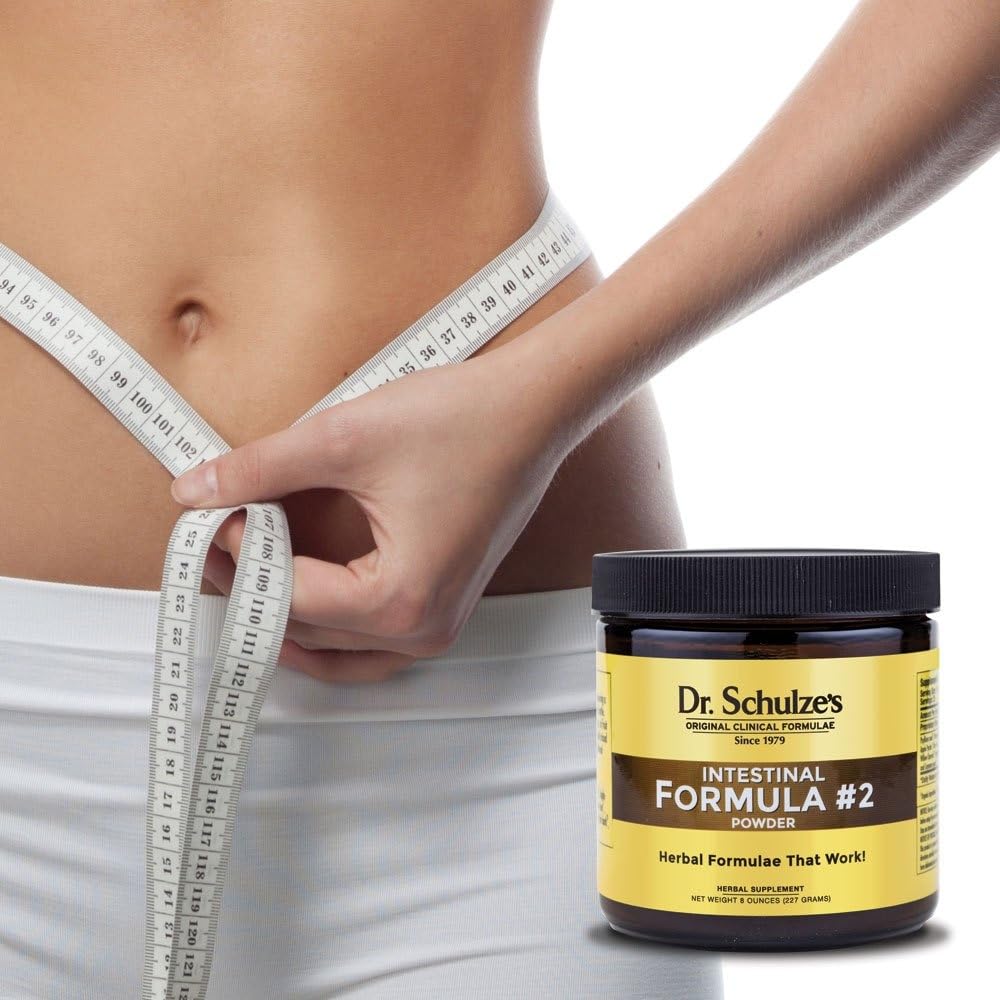 Dr. Schulze's Intestinal Formula 2 - Cleansing Supplement for Colon Health Support - Supports Daily Elimination - Plant-Based Herbal Supplement - Gluten-Free & Vegan - 8 oz - dailyvitalstore