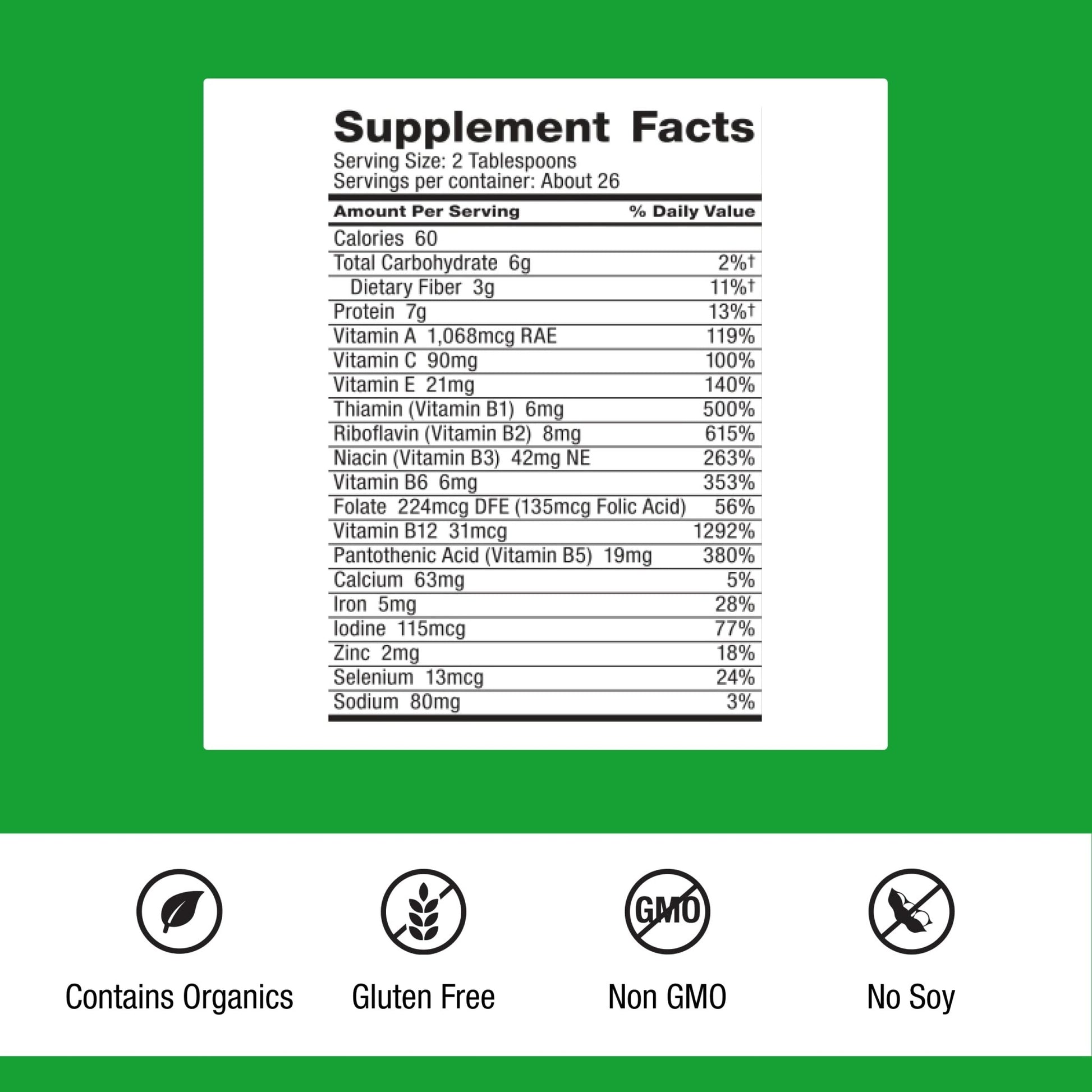 Dr. Schulze's SuperFood Plus - Everyday Superfood Supplement to Support Overall Wellness - Clean, Quality Nutrition - Supports Metabolism & Daily Energy - Gluten-Free & Dairy-Free - 14 oz - dailyvitalstore