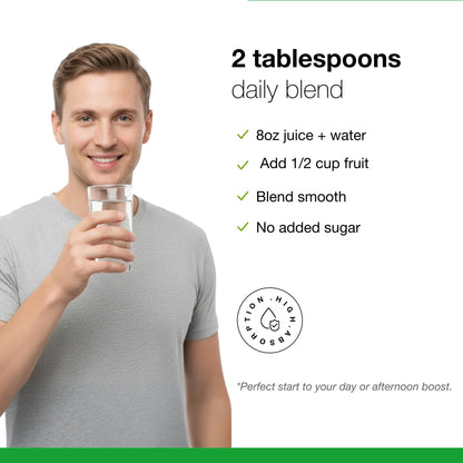 Dr. Schulze's SuperFood Plus - Everyday Superfood Supplement to Support Overall Wellness - Clean, Quality Nutrition - Supports Metabolism & Daily Energy - Gluten-Free & Dairy-Free - 14 oz - dailyvitalstore