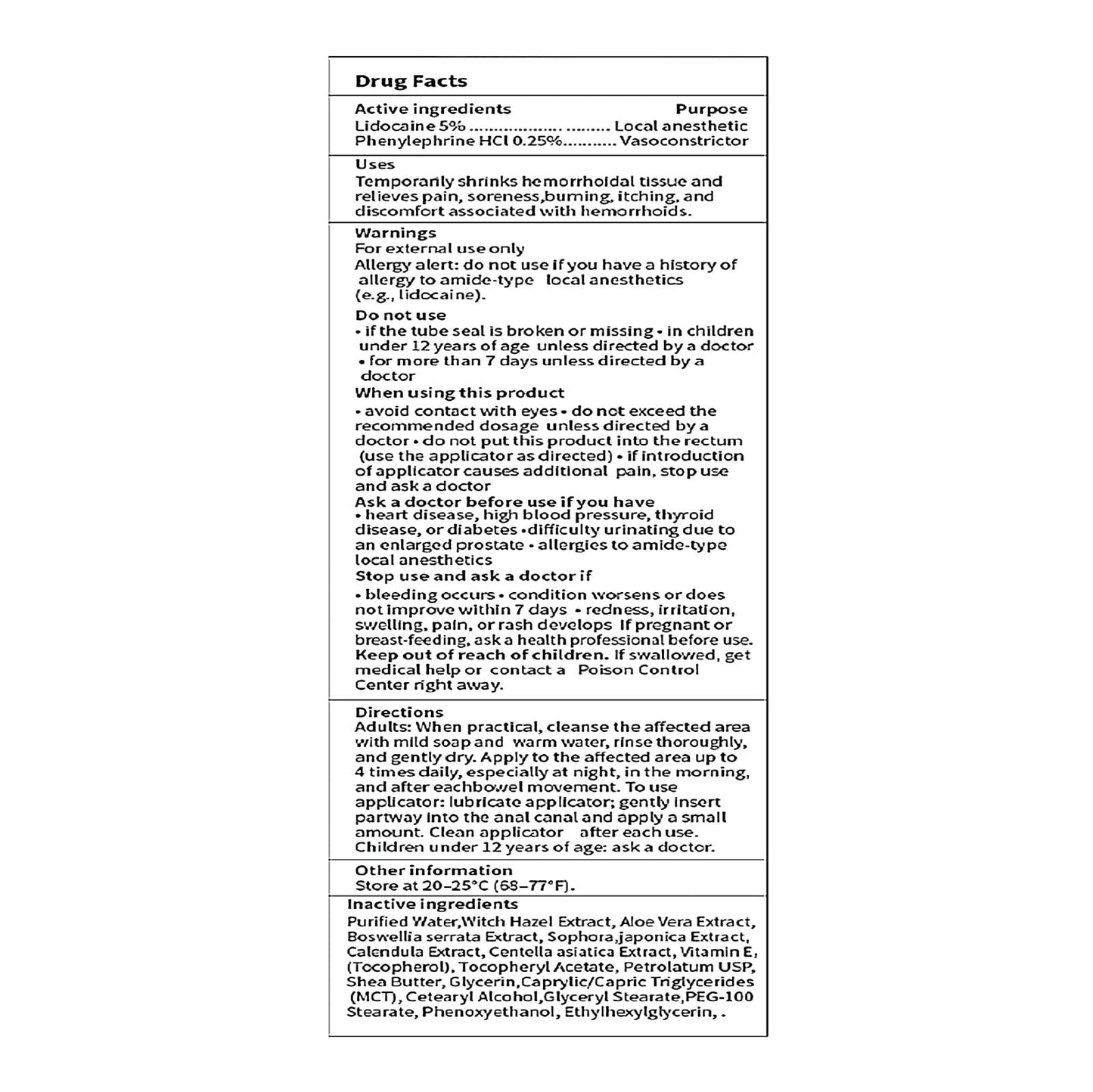 Dr. Seymour Butts Hemorrhoid Ointment – Lidocaine 5% Pain Relief for Burning, Itching & Irritation | External Hemorrhoid Care with Witch Hazel, Aloe & Botanical Support - dailyvitalstore