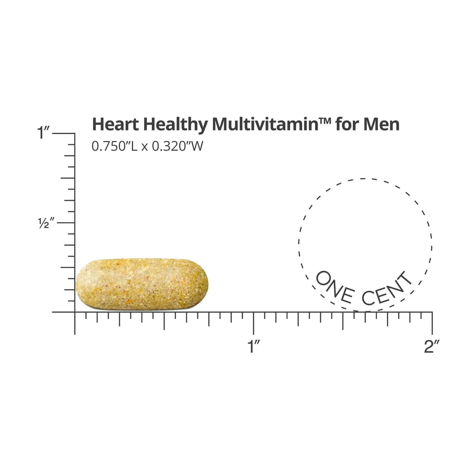 Dr. Sinatra Heart Healthy Multivitamin for Men with Vitamin D 1000 IU, A, B12, C, E, and Zinc, 90 Tablets (30-Day Supply) - dailyvitalstore
