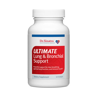 Dr. Sinatra Ultimate Lung & Bronchial Support Supplement for Lung Health, Clear Breathing, Immune and Heart Health, and Seasonal Respiratory Challenge Support (60 Capsules, 30-Day Supply) - dailyvitalstore