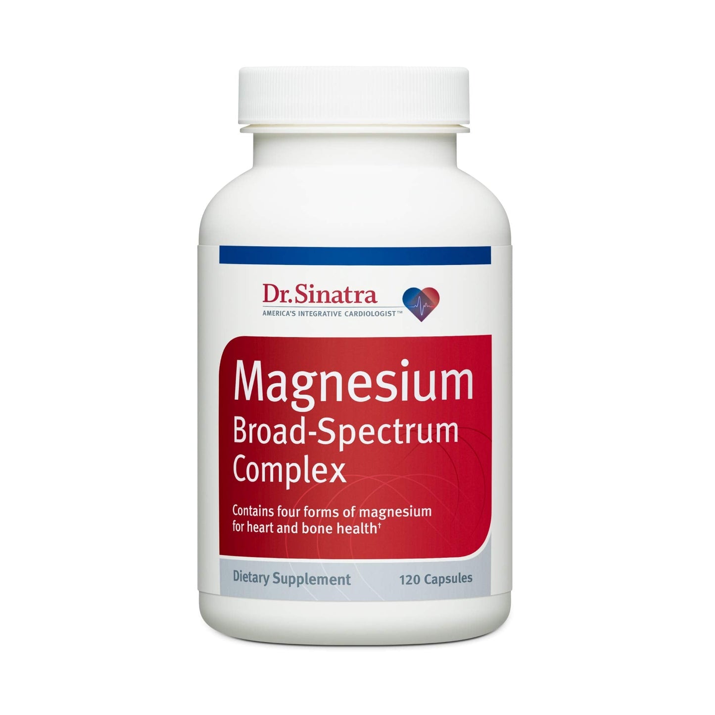 Dr. Sinatra's Magnesium-Broad-Spectrum Complex with Magnesium Glycinate and Citrate for Healthy Blood Pressure Levels and Blood Flow (400 mg) - dailyvitalstore