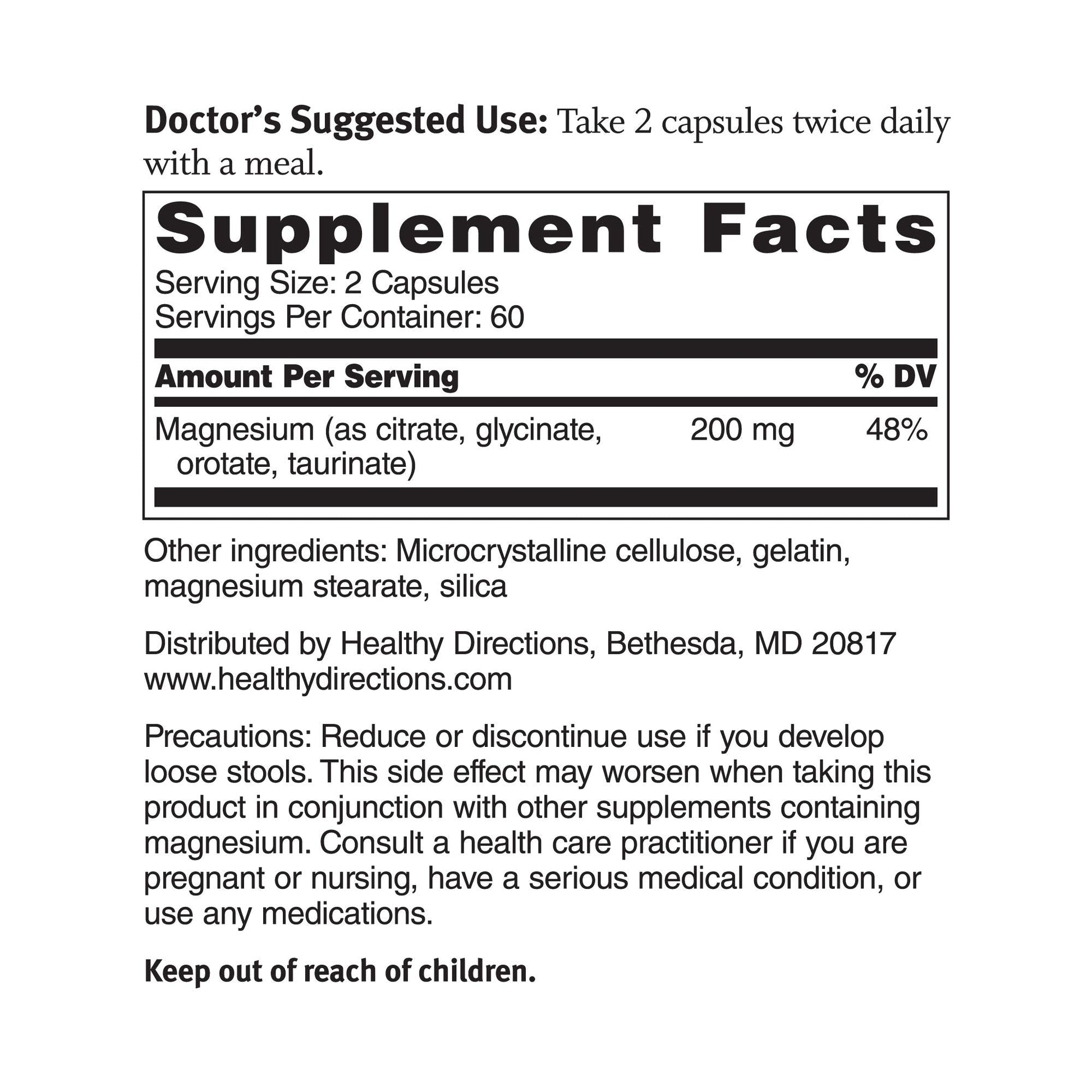 Dr. Sinatra's Magnesium-Broad-Spectrum Complex with Magnesium Glycinate and Citrate for Healthy Blood Pressure Levels and Blood Flow (400 mg) - dailyvitalstore