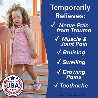 Dr. Talbot's Pain + Inflammation Relief Liquid Medicine for Children, Includes Dosage Cup, Grape Juice Flavor, 4 Fl Oz (Packaging May Vary) - dailyvitalstore