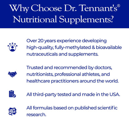 Dr. Tennant's Digestive Enzymes with Bromelain, Papain and Lipase - Bloating Relief and Gas Support for Sensitive Stomachs, Vegan, 27-Enzyme Blend, - dailyvitalstore