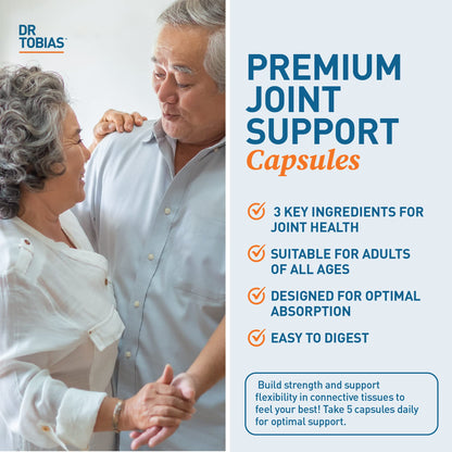 Dr. Tobias AKG Supplement & Joint Support Supplement - Supports Energy, Muscles, Cartilage & Joint Health, Non-GMO - dailyvitalstore