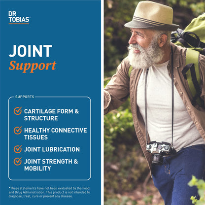 Dr. Tobias AKG Supplement & Joint Support Supplement - Supports Energy, Muscles, Cartilage & Joint Health, Non-GMO - dailyvitalstore