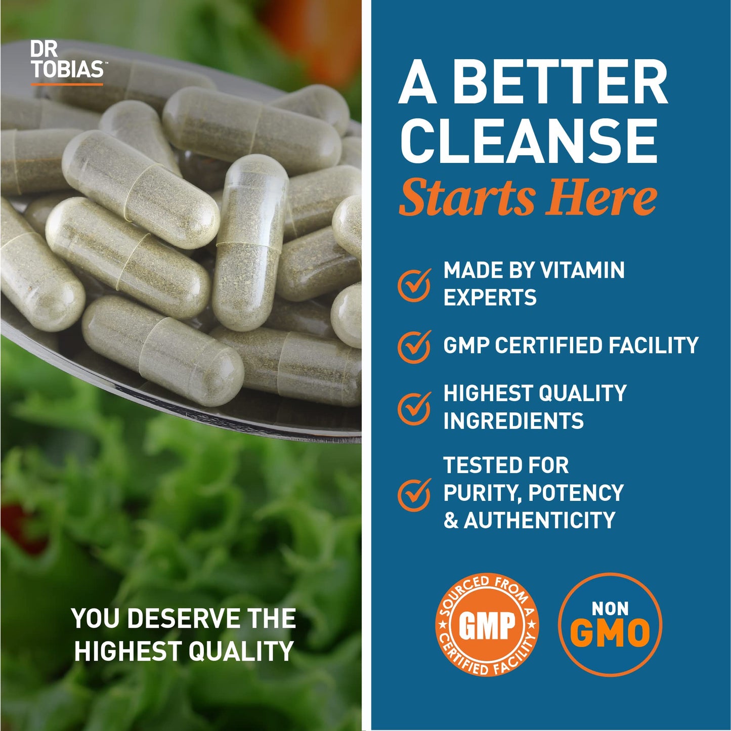 Dr. Tobias Colon Cleanse - Constipation Relief & Gut Health Support for Women & Men | 14 Day Colon Cleanser for a Gentle Colon Detox - dailyvitalstore