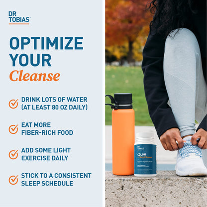 Dr. Tobias Colon Cleanse - Constipation Relief & Gut Health Support for Women & Men | 14 Day Colon Cleanser for a Gentle Colon Detox - dailyvitalstore