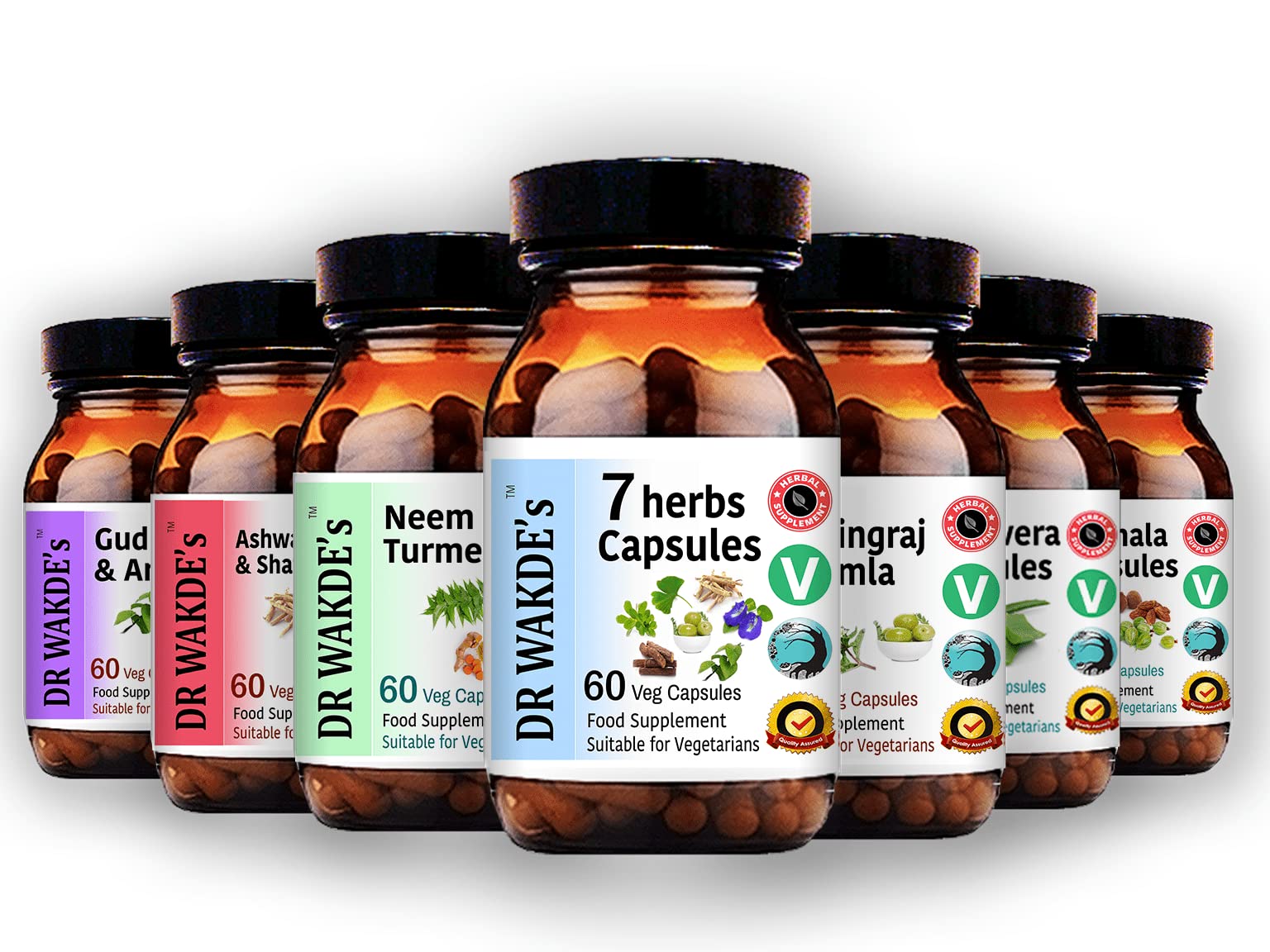 DR WAKDE'S Moringa Capsules (Moringa oleifera, 60 Veg Caps, Plant-Based Supplement, Ayurvedic Herb, All Natural, Vegan) - dailyvitalstore