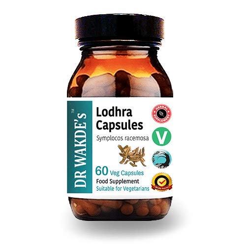 DR WAKDE's Organic Lodhra Capsules (Symplocos racemosa) I 100% Natural Herbal Supplement I 60 Veggie Capsules - dailyvitalstore