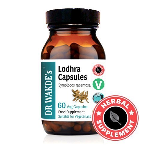 DR WAKDE's Organic Lodhra Capsules (Symplocos racemosa) I 100% Natural Herbal Supplement I 60 Veggie Capsules - dailyvitalstore