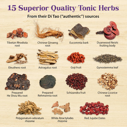 Dragon Herbs Super Adaptogen | All Natural Supplement to Support Well-Being, Mood, Immune Function, Strong Adaptive Response | All Natural Ingredients, Non-GMO (100 Capsules, 500 mg Per Capsule)” - dailyvitalstore