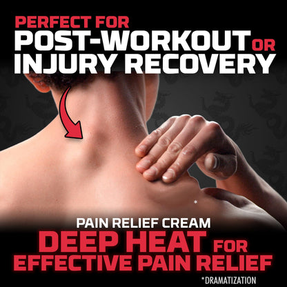 Dragon - Ultra Strength Pain Relief Cream for Muscle, Back and Joint Pain Cream, 2 Ounce (Pack of 3) - dailyvitalstore