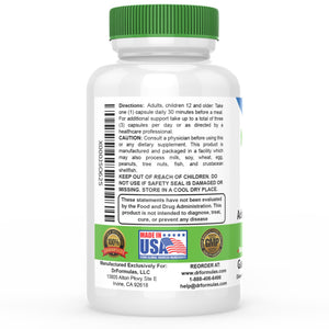 DrFormulas' Best Probiotics for Women & Men | Nexabiotic Multi Probiotic with Saccharomyces Boulardii, Lactobacillus Acidophilus, B. infantis, Prebiotic 60 Count Capsules (Not Pearls) - dailyvitalstore