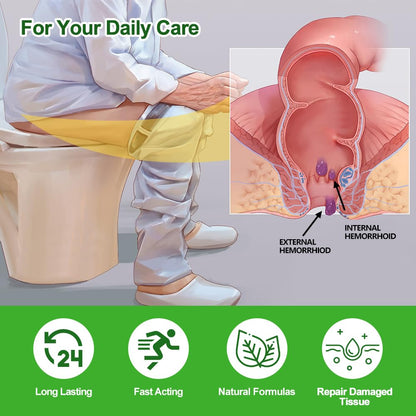 Dr.Goddyik Hemorrhoids and Fissure Relief Cream,Hemorrhoid Ointment for Hemorrhoid Treatment Fast Acting Relief of Pain, Swelling - dailyvitalstore