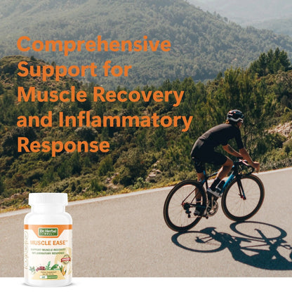 DR.HERBAL WELL Muscle Ease - Joint, Muscle & Nerve Support Fast Acting Relax Comfort Recovery Natural Herbal Supplement - (60 Capsules) MAX-Strength - dailyvitalstore