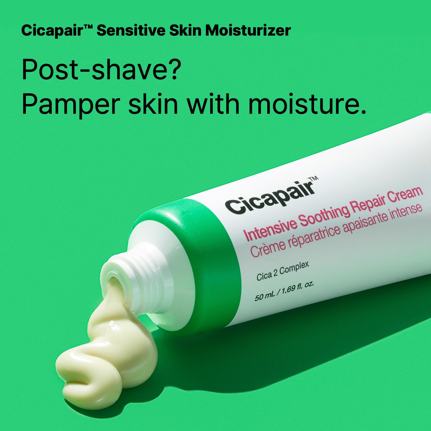 Dr.Jart+ Cicapair Sensitive Skin Korean Face Moisturizer for Redness and Barrier Repair with Centella Asiatica | Korean Skin Care | Travel Size, 0.51 Fl Oz - dailyvitalstore