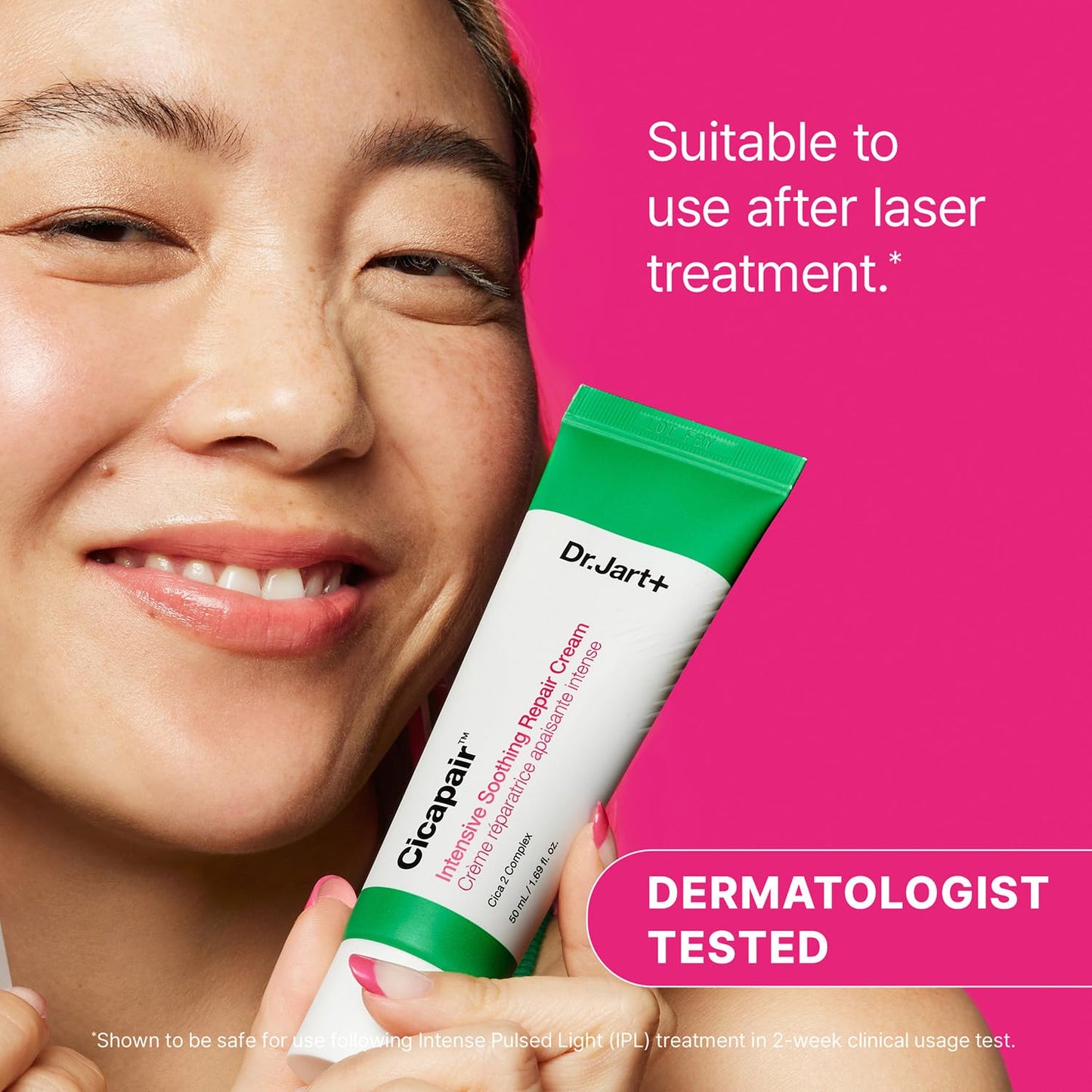 Dr.Jart+ Cicapair Sensitive Skin Korean Face Moisturizer for Redness and Barrier Repair with Centella Asiatica | Korean Skin Care | Travel Size, 0.51 Fl Oz - dailyvitalstore