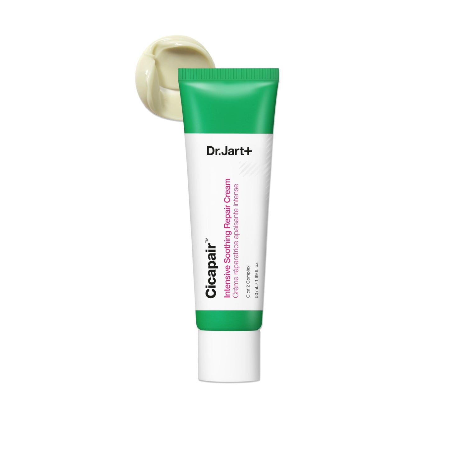 Dr.Jart+ Cicapair Sensitive Skin Korean Face Moisturizer for Redness and Barrier Repair with Centella Asiatica | Korean Skin Care | Travel Size, 0.51 Fl Oz - dailyvitalstore