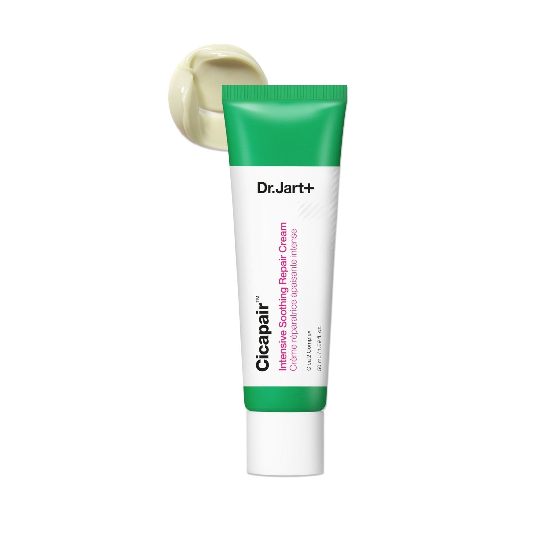 Dr.Jart+ Cicapair Sensitive Skin Korean Face Moisturizer for Redness and Barrier Repair with Centella Asiatica | Korean Skin Care | Travel Size, 0.51 Fl Oz - dailyvitalstore