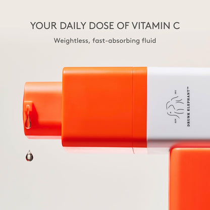 Drunk Elephant C-Firma Fresh Day Serum - 28 ml/.94 fl oz - 15% Illuminating Vitamin C - Clean Clinical Skincare - Cruelty-Free - Dermatologist-Tested - dailyvitalstore