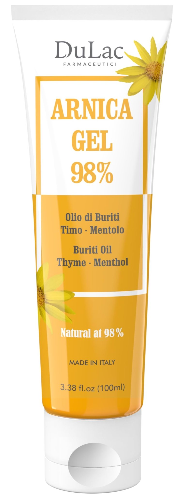 Dulac Arnica Body Massage Gel – Water-Based Cosmetic Massage Gel with Arnica Montana, Fast-Absorbing Lightweight Texture, Non-Greasy Feel, Dermatologically Tested, 3.38 Fl Oz - dailyvitalstore