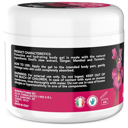 Dulac - Devil's Claw 98% Cream Maximum Strength 16.9 Fl Oz, Natural Joint and Muscle Comfort Cream, Enriched with Menthol for Cool Effect - dailyvitalstore