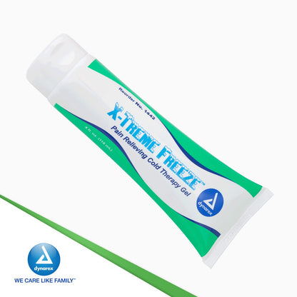 Dynarex X-treme Freeze Pain Relieving Cold Therapy Gel 4oz. Tube 1442 - dailyvitalstore