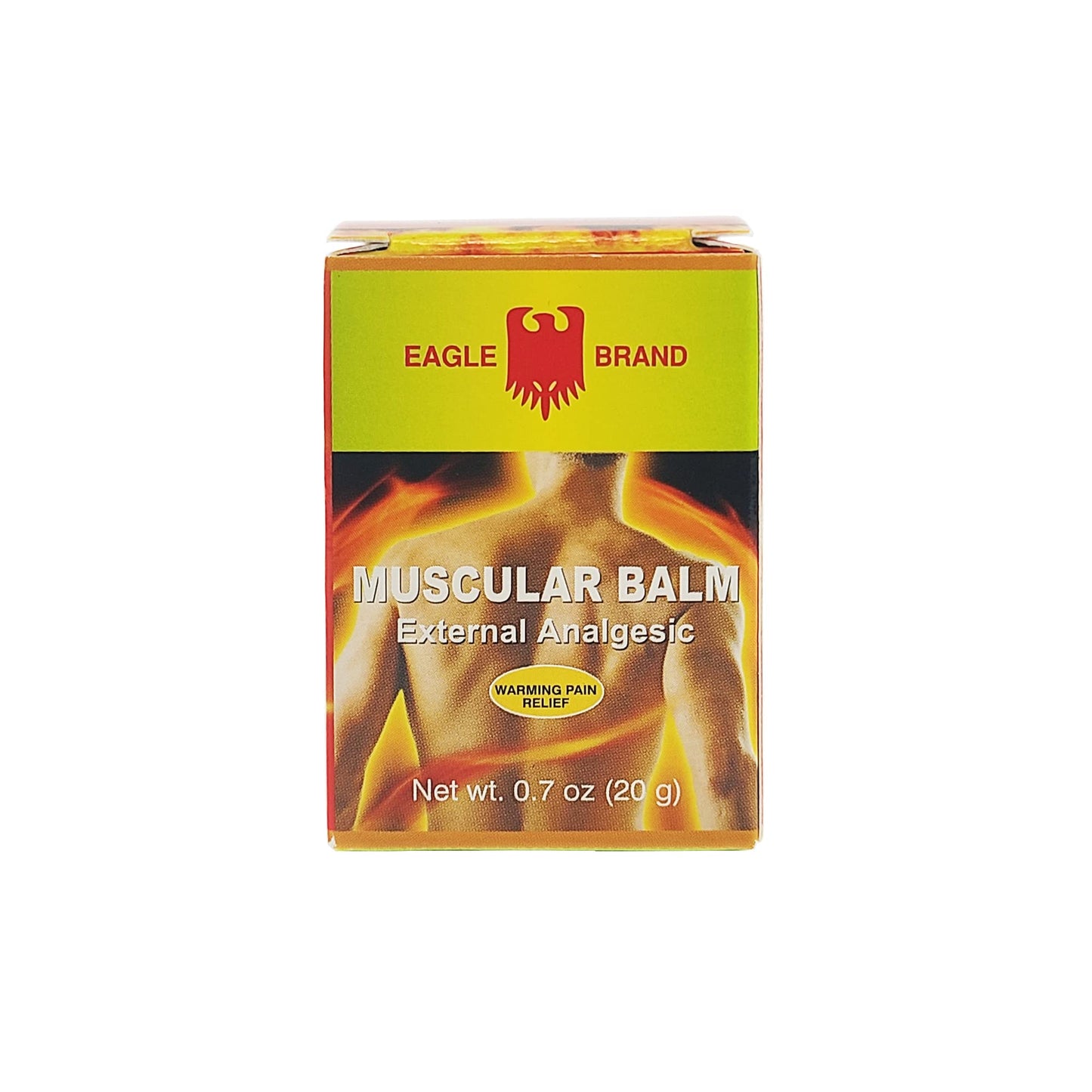 Eagle Brand Muscular Balm, External Analgesic, Warming Pain Relief, 0.7oz x 3, (Pack of 3) - dailyvitalstore