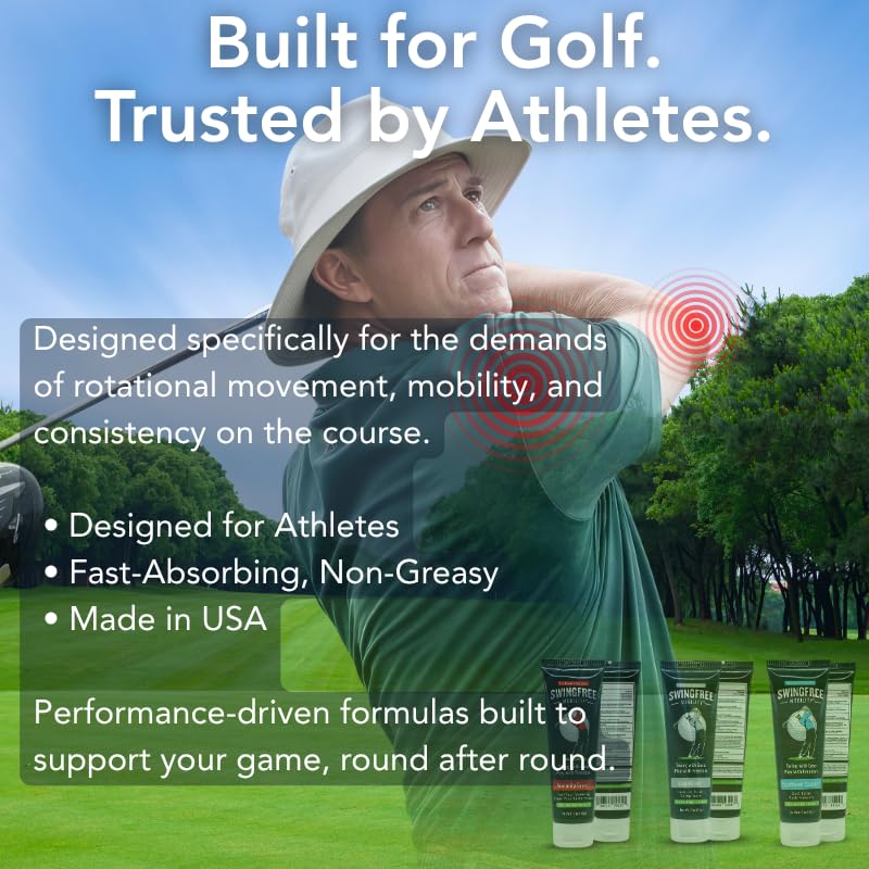 EagleEase – Targeted Joint Support Cream for Golfers & Athletes | Helps Support Elbows & Mobility During & After Play | Fast-Absorbing – 3 oz - dailyvitalstore