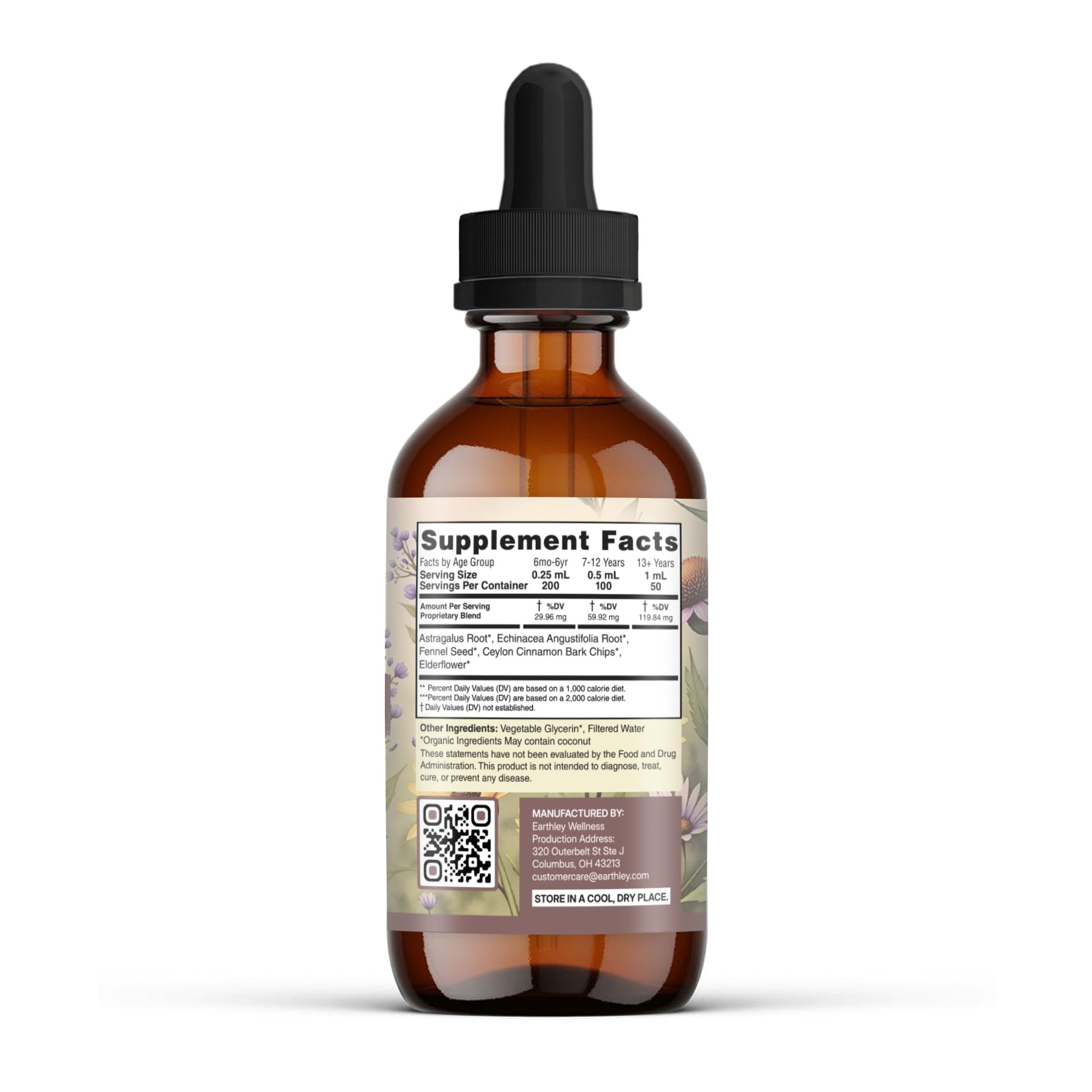 Earthley Wellness Feel Better Fast, All-Natural Relief for Minor Ailments, Organic Herbal Formula, Supports Immune & Digestive Health, Echinacea Root and More - dailyvitalstore