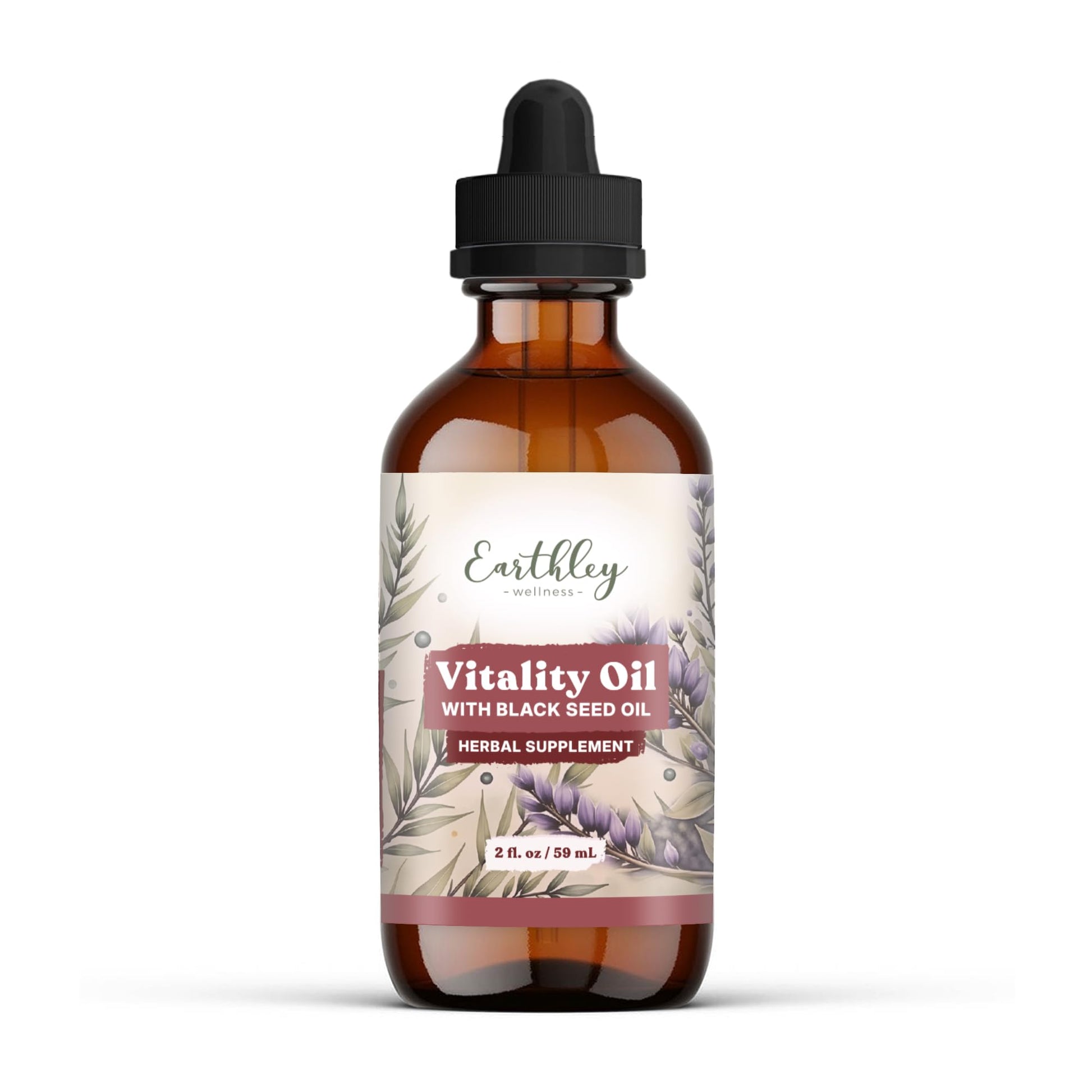 Earthley Wellness Vitality Oil, Liver, Immune, and Gut Health Support, Helps Elimate Toxins and Supports Liver Health, Zero Flavors, - dailyvitalstore
