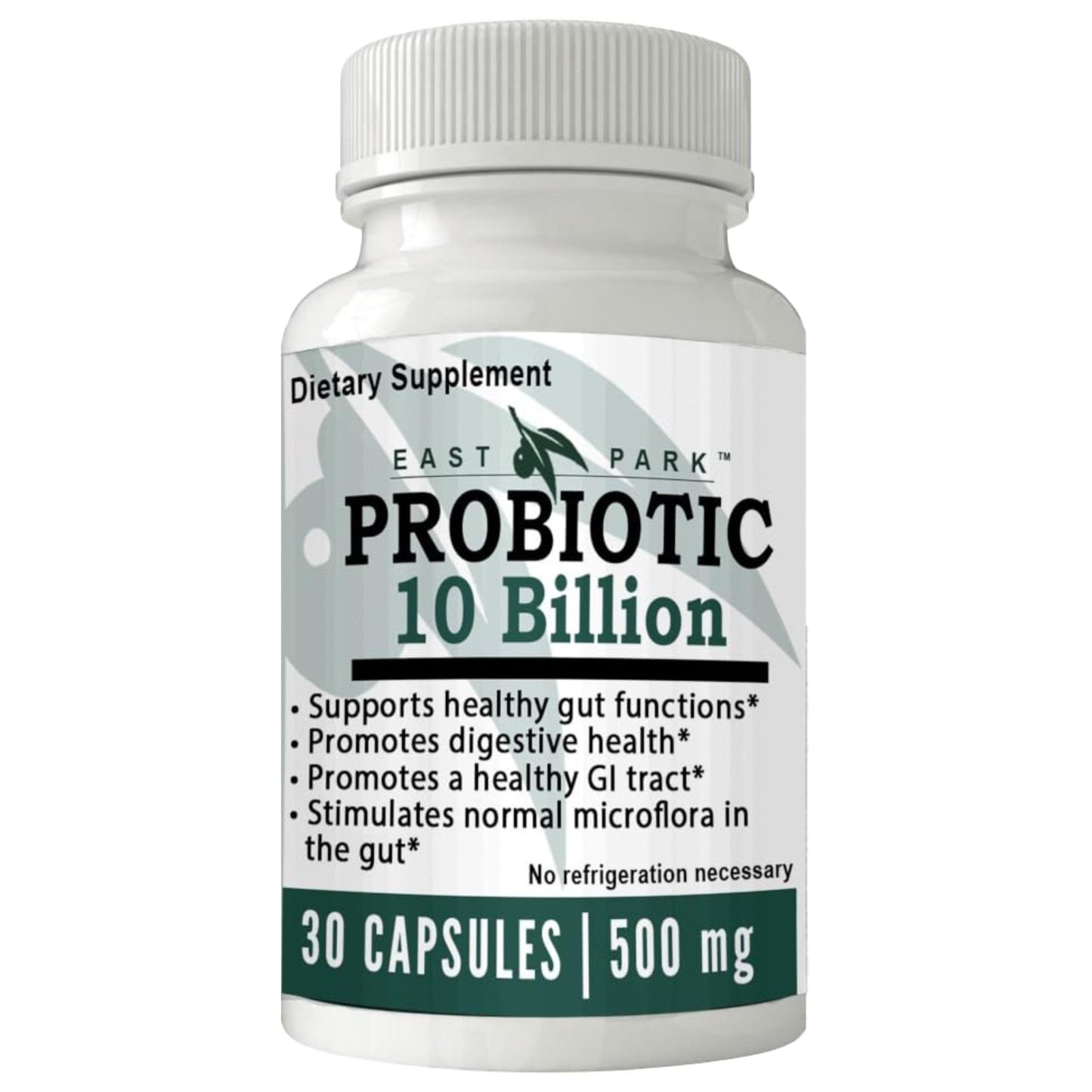 East Park Research d-Lenolate Probiotic Supplement | Probiotic 10 Billion CFUs Supports Gut & Digestive Health | Dietary Supplement Probiotics - dailyvitalstore