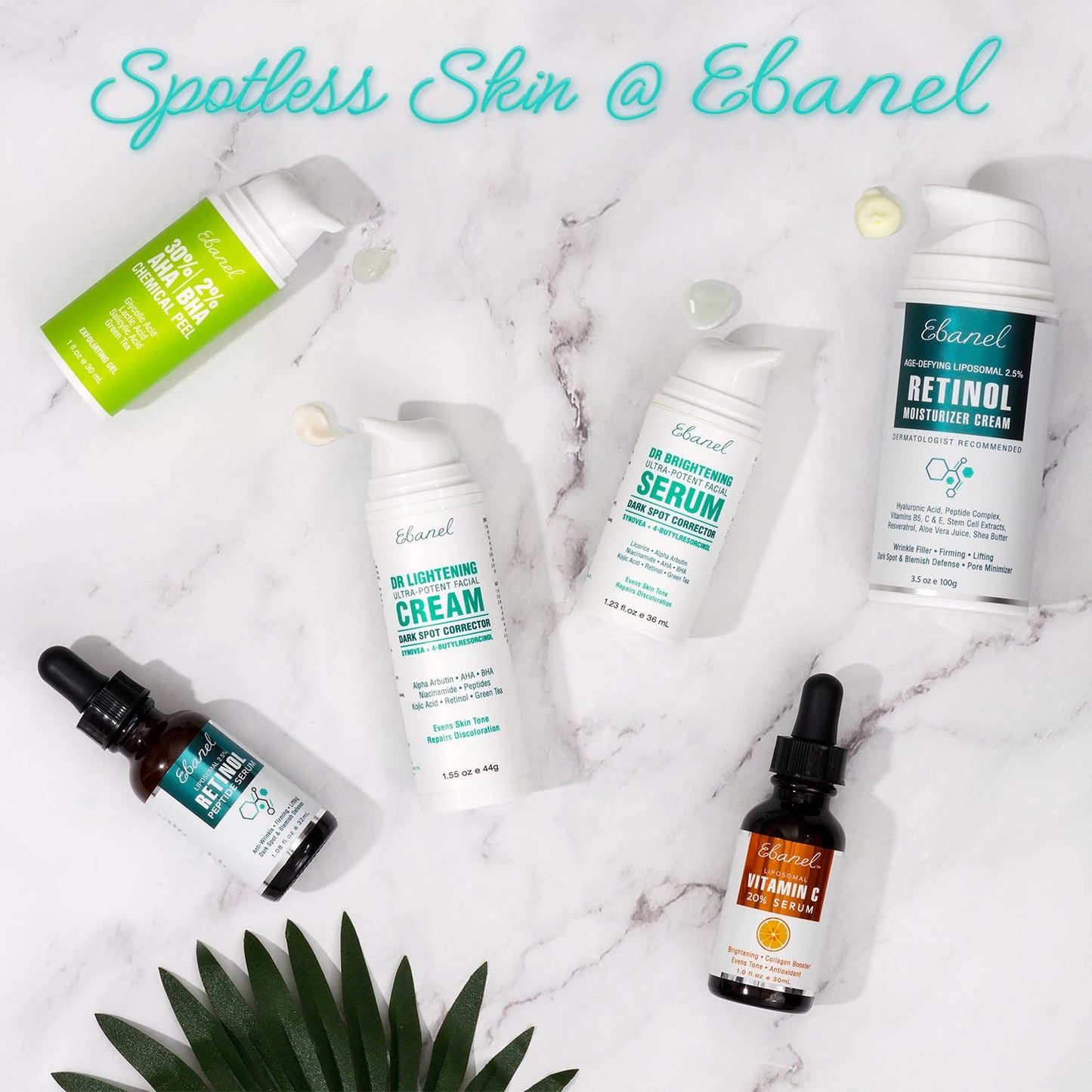 Ebanel Bundle of 10 Pack Bubble Clay Masks, and 2.5% Retinol Serum - dailyvitalstore