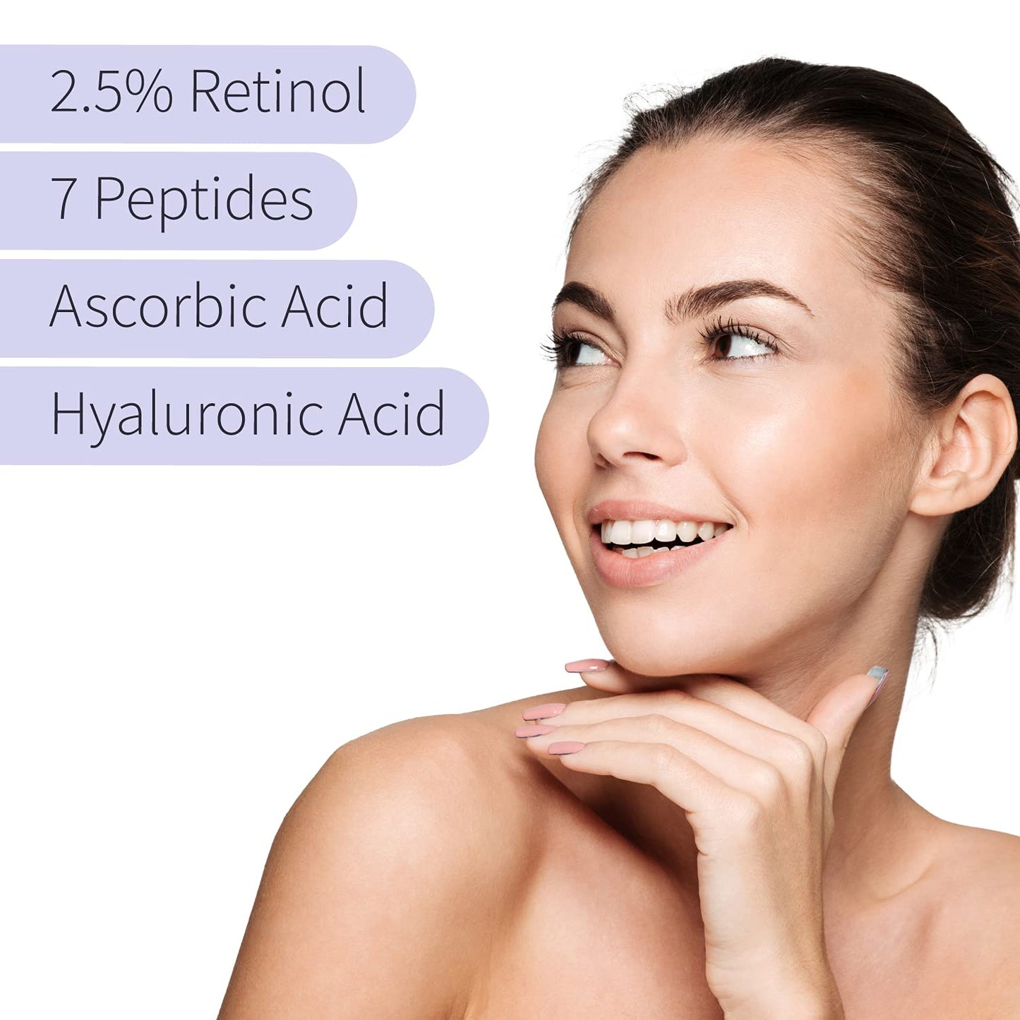 Ebanel Bundle of 10 Pack Bubble Clay Masks, and 2.5% Retinol Serum - dailyvitalstore