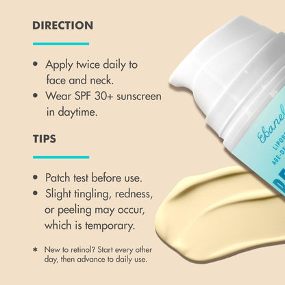 Ebanel Bundle of 2.5% Retinol Moisturizer and Serum - dailyvitalstore