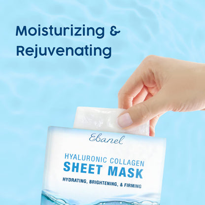 Ebanel Bundle of 30% AHA 2% BHA Chemical Peel and 10 Pack Collagen Face Mask - dailyvitalstore