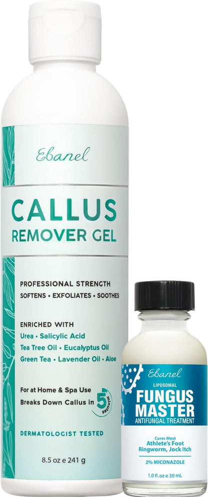 Ebanel Bundle of Callus Remover Gel and Antifungal Treatment - dailyvitalstore