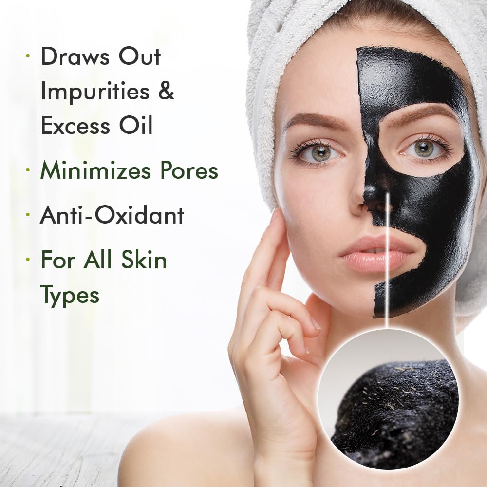 Ebanel Bundle of Charcoal Peel Off Face Mask, and 10-Pack Carbonated Bubble Clay Mask - dailyvitalstore