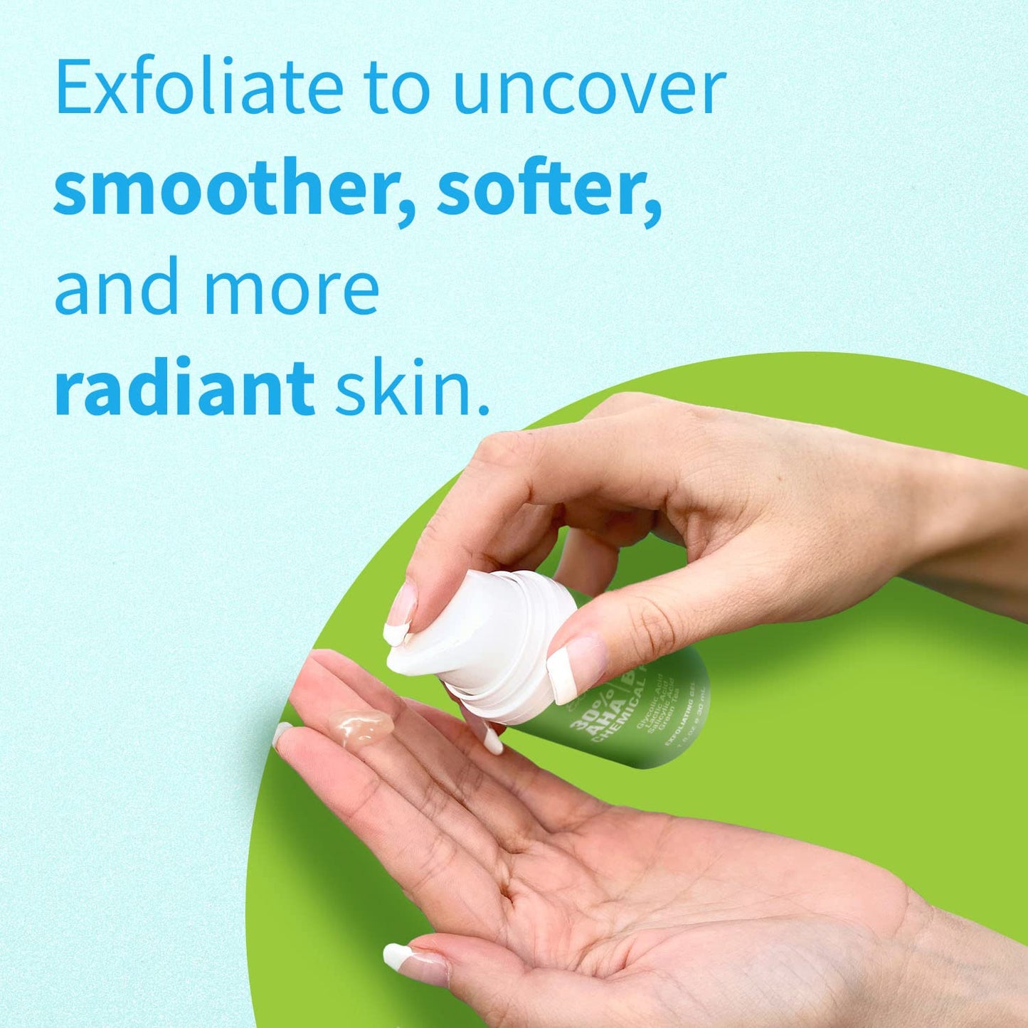 Ebanel Bundle of Gentle Exfoliating Face Scrub Peeling Gel and 30% AHA 2% BHA Chemical Peel Exfoliant Gel - dailyvitalstore