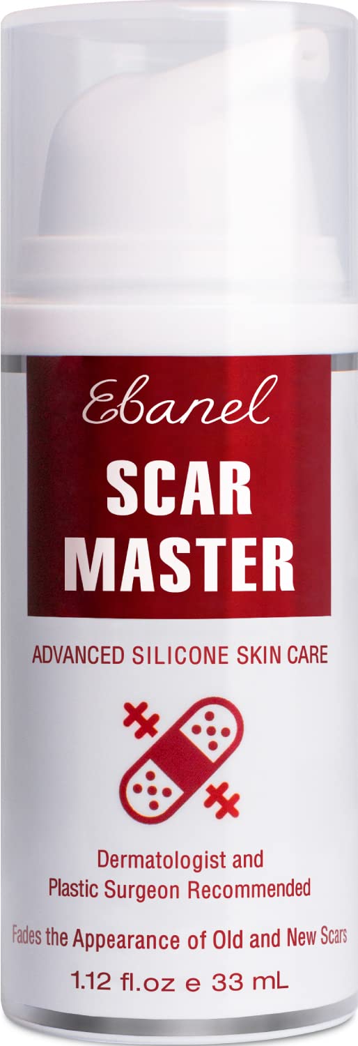Ebanel Silicone Scar Gel with Allantoin, Emu Oil, Vitamin E and Onion Extract, For Old & New Scars from Surgeries, C-Section, Injuries, Burns & More - dailyvitalstore