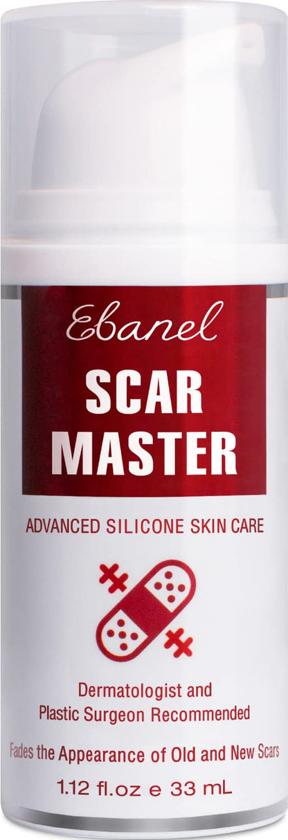 Ebanel Silicone Scar Gel with Allantoin, Emu Oil, Vitamin E and Onion Extract, For Old & New Scars from Surgeries, C-Section, Injuries, Burns & More - dailyvitalstore