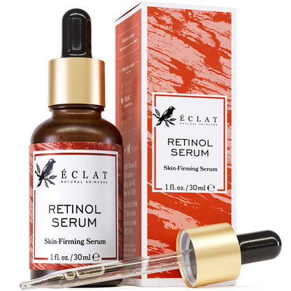 Eclat Skincare Renewing Retinol Serum for Face - Anti Aging Serum with Hyaluronic Acid & Aloe Vera – Hydrates and Improves the Signs of Aging - dailyvitalstore