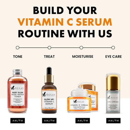 Eclat Skincare Vitamin C Serum - Skin Care for Dark Spots, Vitamin C Serum for Face with Hyaluronic Acid, Ferulic Acid, & Vit E - dailyvitalstore