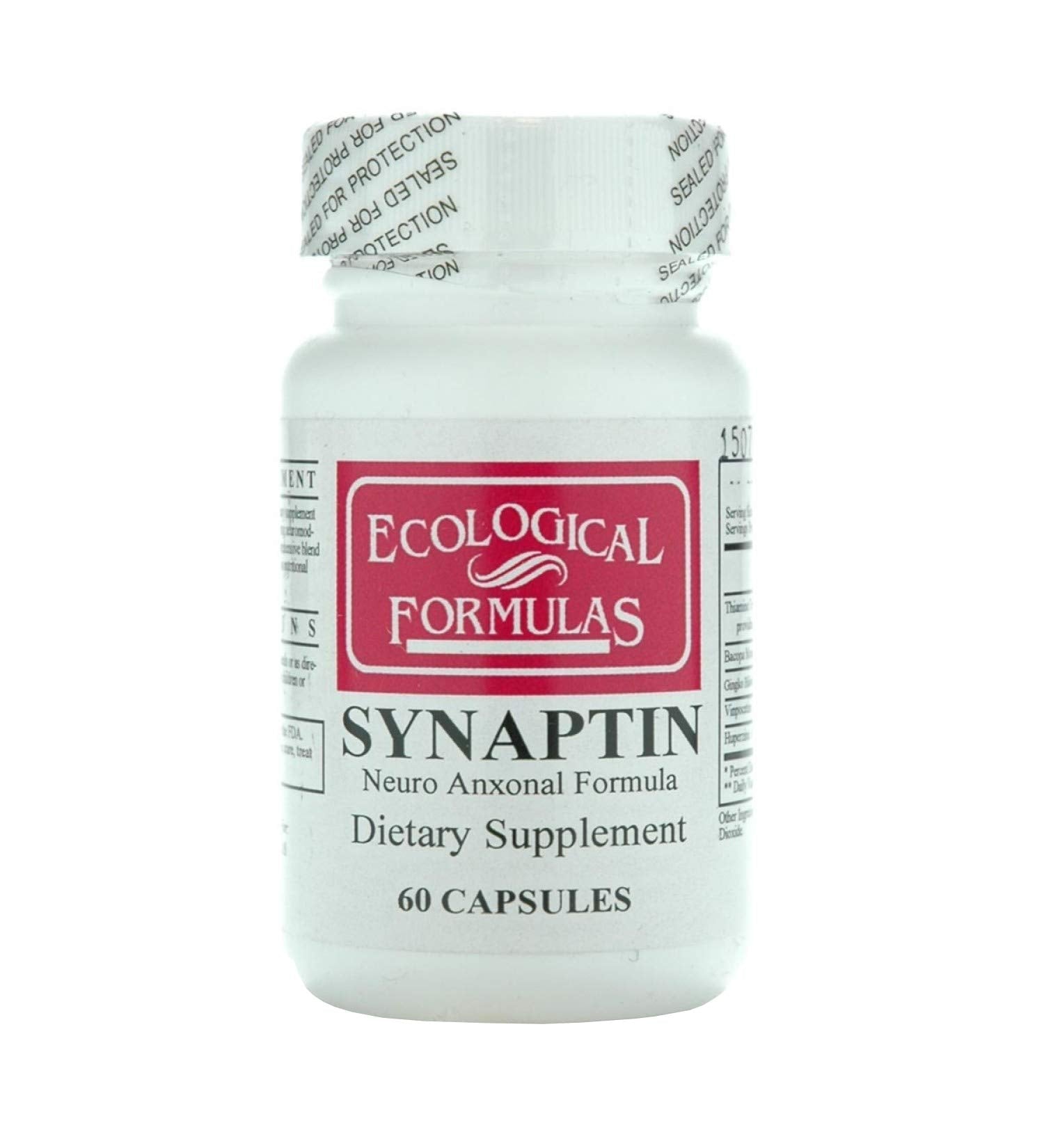 Ecological Formulas Synaptin Neuro Anxonal Formula, White, 60 Count - dailyvitalstore