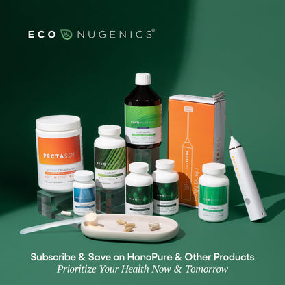 EcoNugenics PectaClear Detox Supplement for Toxic Metal Cleanse – Naturally & Safely Eliminates Toxins for Gut, Liver & Kidney Detox & Repair – Helps with Energy - dailyvitalstore