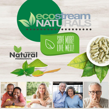 ecostream Naturals Vital First Daily Greens Superfood Powder 50 Whole Super Foods with Spirulina, Chlorella, Flax Seed, Fiber and Enzymes with Organic Greens - 30 Servings - dailyvitalstore